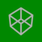 Digital 3D Stroke Cube Rotation Loop Green Screen 4K 60FPS Free Download
