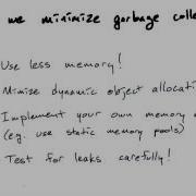 Minimize Garbage Collection Mobile Web Development