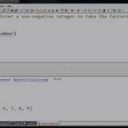 006 Writing A Simple Factorial Program Python 2