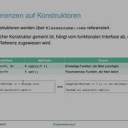 Funktionale Programmierung Methodenreferenzen
