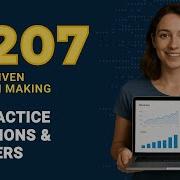 Data Driven Decision Making C207 OA Real Style Exam Q A You Need