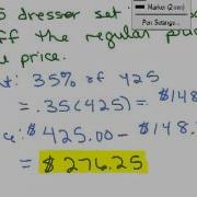 Discount Problems Part 1