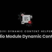 Audio Module Documentation Divi Dynamic Content Helper Plugin