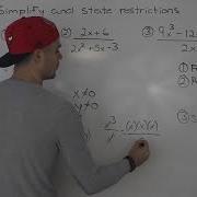MCR3U Simplifying Rational Expressions Part 1 Grade 11 Functions