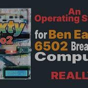 Sixty5o2 The Operating System For Ben Eater S 6502 Breadboard Computer