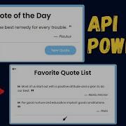 Random Quote Generator Project Fetch API LocalStorage DOM Manipulation