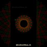 Colorful Star Pattern In Python Turtle Easy Creative Design Shorts Viral Youtubeshorts