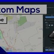 Inkscape пользовательские карты SVG из OpenStreetMap