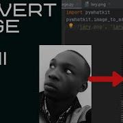 Turn Any Image Into ASCII Art 2 Lines Of Code Python Pywhatkit Tutorial
