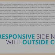 How To Create The Responsive Side Navbar With Outside Curves Using HTML CSS And Javascript