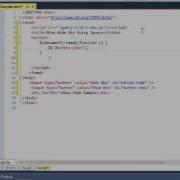 Show Hide Div Using JavaScript Library JQuery