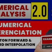 Numerical Analysis 2 0 Numerical Differentiation By GP Sir