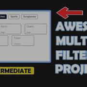Build This INSANE Multi Filter Feature For Your Next Project React Js