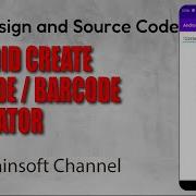 1 Android Tutorials QR Code Generator Barcode Generator Full Design And Source Code