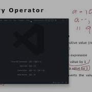 4 Assignment Arithmetic Unary Operators