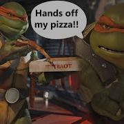 Mikey The Ninja Turtle Refuses To Share His Pizza