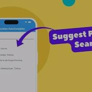 Location Search Autocomplete In Flutter Flutter Google Places API