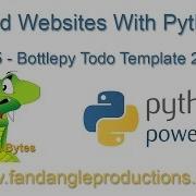 Python Web Frameworks 5 Bottle Todo Templates 2