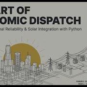 Economic Dispatch With Solar Power Plant Integration Renewableenergy Optimization