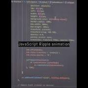 Ripple Animation HTML CSS JavaScript Shorts