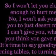 Glee Turning Tables Lyrics