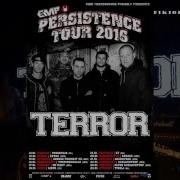 TERROR Persistence Tour 2016 Paris Gibus
