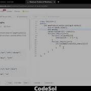 Maximum Product Of Word Lengths LeetCode SOLUTION