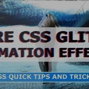 CSS Glitch Hover Effects Html CSS Image Hover Effects