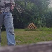 12 Gauge Slug On The End Of An Arrow