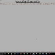 Hello World Program Using TKinter Module In Python