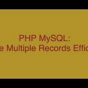 PHP MySQL Tutorial Deleting Multiple Records With A Single Action PHP 53