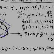 Multivariable Differentiation Lecture 1 Part 4 Tangent Planes And Linear Approximation