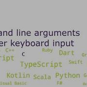 C Command Line Arguments And User Keyboard Input