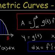 Area Of Parametric Curves