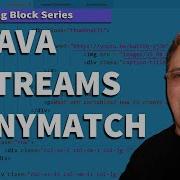 Java Streams AnyMatch