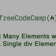 Basic HTML And HTML5 Nest Many Elements Within A Single Div Element FreeCodeCamp