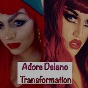 Adore Delano Drag Makeup Transformation Unicorn Vanity
