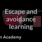 Operant Conditioning Escape And Avoidance Learning Behavior MCAT Khan Academy