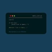 Python Lists Check If A List Is Empty