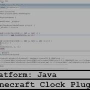 Coding Live Minecraft Clock Plugin 1