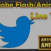 Flash Animation Draw Twitter Logo From Scratch