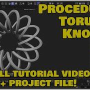Create A Procedural Torus Knot With Formula Spline In Cinema 4D