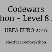 Codewars Python UEFA EURO 2016