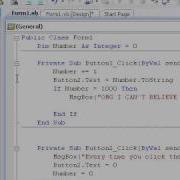 Microsoft Visual Basic 2008 Click Game