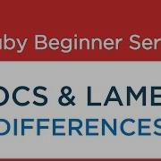 59 Ruby Tutorial Difference Between Procs And Lambda