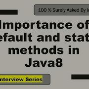 Java 8 Interview Questions And Answers Default And Static Methods In Interface 1