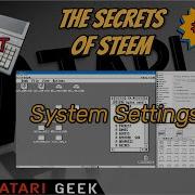 The Secrets Of The Atari ST STeem Emulator Part 1 Settings Module