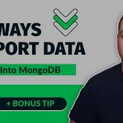 Import Data Into MongoDB 3 Ways Bonus Export Data From Postgres