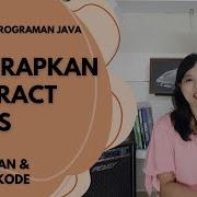 Tutorial Membuat Coding Abstract Class Belajar Bahasa Java