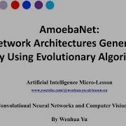 AmoebaNet Network Architectures Generated By Using Evolutionary Algorithm